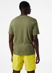 Pánské tričko Helly Hansen  F2F Organic Cotton T-Shirt Lav Green