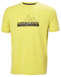 Pánské tričko Helly Hansen Skog Recycled Graphic T-Shirt Endive