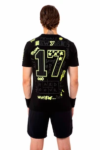 Pánské tričko Hydrogen Graffiti Tee Black/Yellow