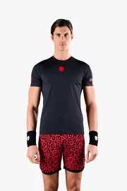 Pánské tričko Hydrogen Panther Tech Tee Black/Red