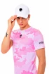 Pánské tričko Hydrogen  Tech Camo Tee Fuchsia/White