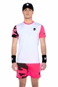 Pánské tričko Hydrogen  Tech Camo Tee White/Fuchsia Fluo