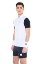 Pánské tričko Hydrogen  Tech Zipped Polo White/Blue