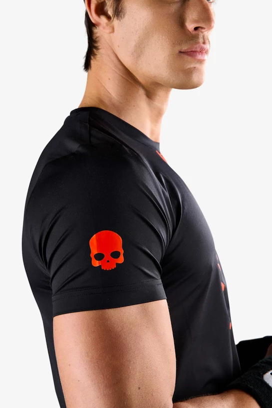 Pánské tričko Hydrogen  Tiger Tech Tee Black/Orange Tiger