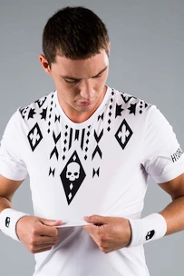 Pánské tričko Hydrogen  Tribal Tech Tee White