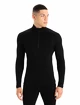Pánské tričko Icebreaker  M 260 Tech LS Half Zip Black