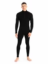 Pánské tričko Icebreaker  M 260 Tech LS Half Zip Black