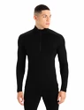 Pánské tričko Icebreaker  M 260 Tech LS Half Zip Black