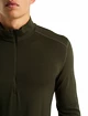 Pánské tričko Icebreaker  M 260 Tech LS Half Zip Loden