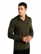 Pánské tričko Icebreaker  M 260 Tech LS Half Zip Loden