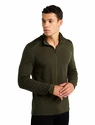 Pánské tričko Icebreaker  M 260 Tech LS Half Zip Loden