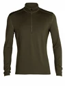 Pánské tričko Icebreaker  M 260 Tech LS Half Zip Loden