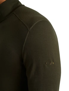 Pánské tričko Icebreaker  M 260 Tech LS Half Zip Loden