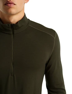 Pánské tričko Icebreaker  M 260 Tech LS Half Zip Loden