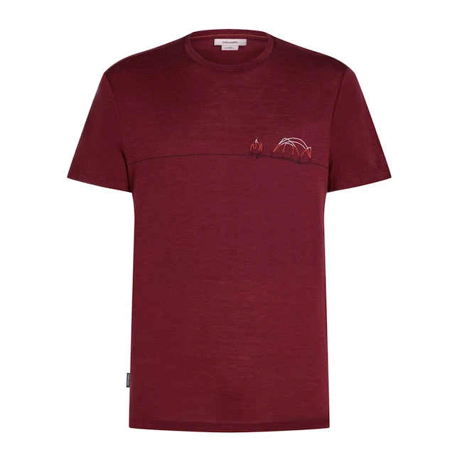 Pánské tričko Icebreaker Merino 150 Tech Lite SS T Sing Li Cmp Port XL