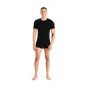 Pánské tričko Icebreaker Merino Anatomica 150 SS Crewe Black