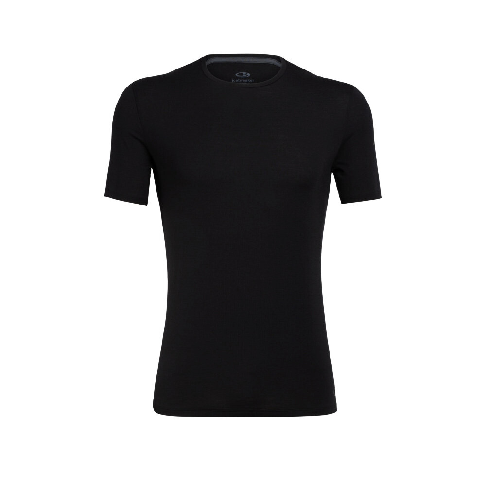 Product detail of Icebreaker M Anatomica SS Crewe black