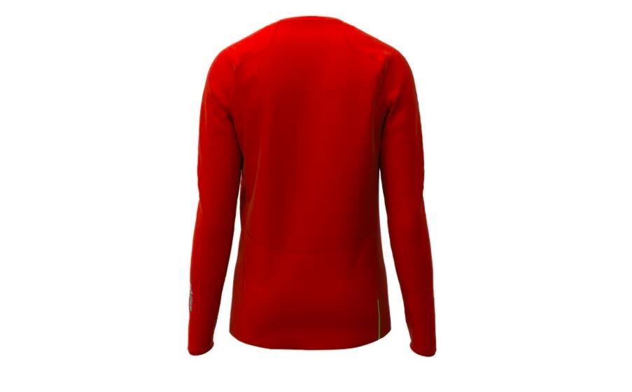 Pánské tričko Inov-8  Base Elite LS Red