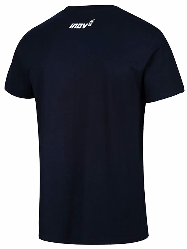 Pánské tričko Inov-8  Cotton Tee Blue XL