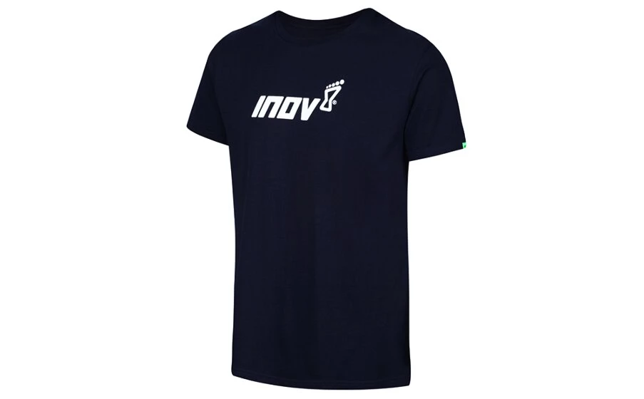 Pánské tričko Inov-8  Cotton Tee Blue XL