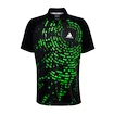 Pánské tričko Joola  Shirt Centrela Polo Black/Green 3XL