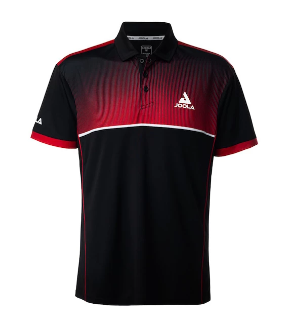 Pánské tričko Joola  Shirt Edge Black/Red