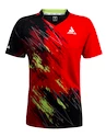 Pánské tričko Joola  Shirt Elanus Black/Red