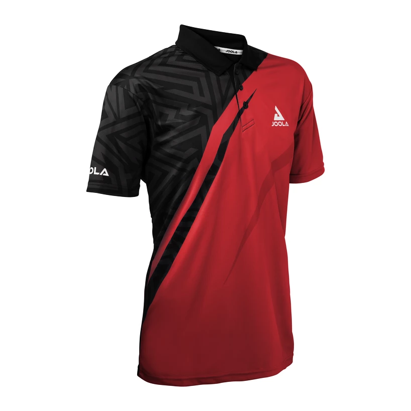 Pánské tričko Joola  Shirt Synergy Red/Black