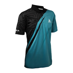 Pánské tričko Joola  Shirt Synergy Turquoise/Black