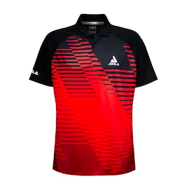 Pánské tričko Joola Shirt Zephir Polo Black/Red