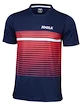 Pánské tričko Joola T-Shirt Stripes Navy/Red