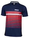 Pánské tričko Joola T-Shirt Stripes Navy/Red