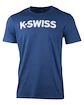 Pánské tričko K-Swiss  Core Logo Tee Blue/White