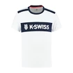 Pánské tričko K-Swiss  Heritage Sport Logo Tee White