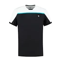 Pánské tričko K-Swiss Hypercourt Block Crew Tee 2 Limo Black/White