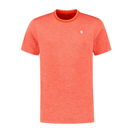 Pánské tričko K-Swiss Hypercourt Double Crew Spicy Orange