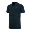 Pánské tričko K-Swiss  Hypercourt Polo Melange Blue Opal