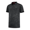 Pánské tričko K-Swiss  Hypercourt Polo Melange Jet Black