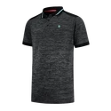 Pánské tričko K-Swiss  Hypercourt Polo Melange Jet Black