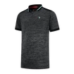 Pánské tričko K-Swiss  Hypercourt Polo Melange Jet Black M