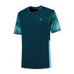 Pánské tričko K-Swiss  Hypercourt Print Crew 3 Blue Opal