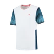 Pánské tričko K-Swiss  Hypercourt Print Crew 3 White
