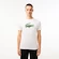 Pánské tričko Lacoste  Big Logo Core Performance T-Shirt White/Green
