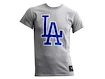 Pánské tričko Majestic MLB Los Angeles Dodgers Basic Grey