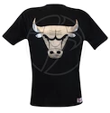 Pánské tričko Mitchell & Ness Metallic Silver Center NBA Chicago Bulls