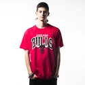 Pánské tričko Mitchell & Ness Team Arch Red NBA Chicago Bulls