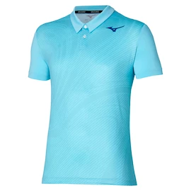 Pánské tričko Mizuno Charge Shadow Polo Blue Glow