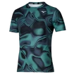 Pánské tričko Mizuno  Core Graphic Tee Mineral Blue