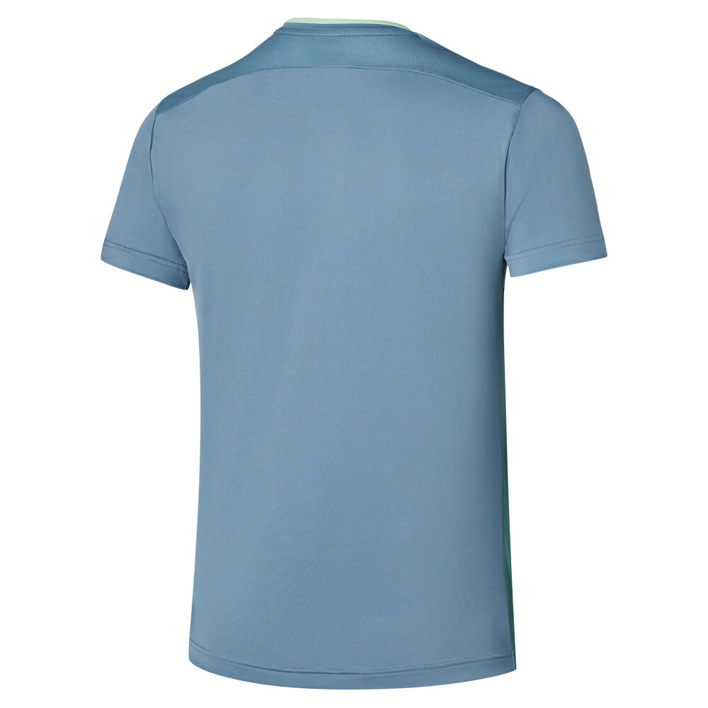 Pánské tričko Mizuno  Frontier Shadow Graphic Tee M Citadel  M - thumb (3)