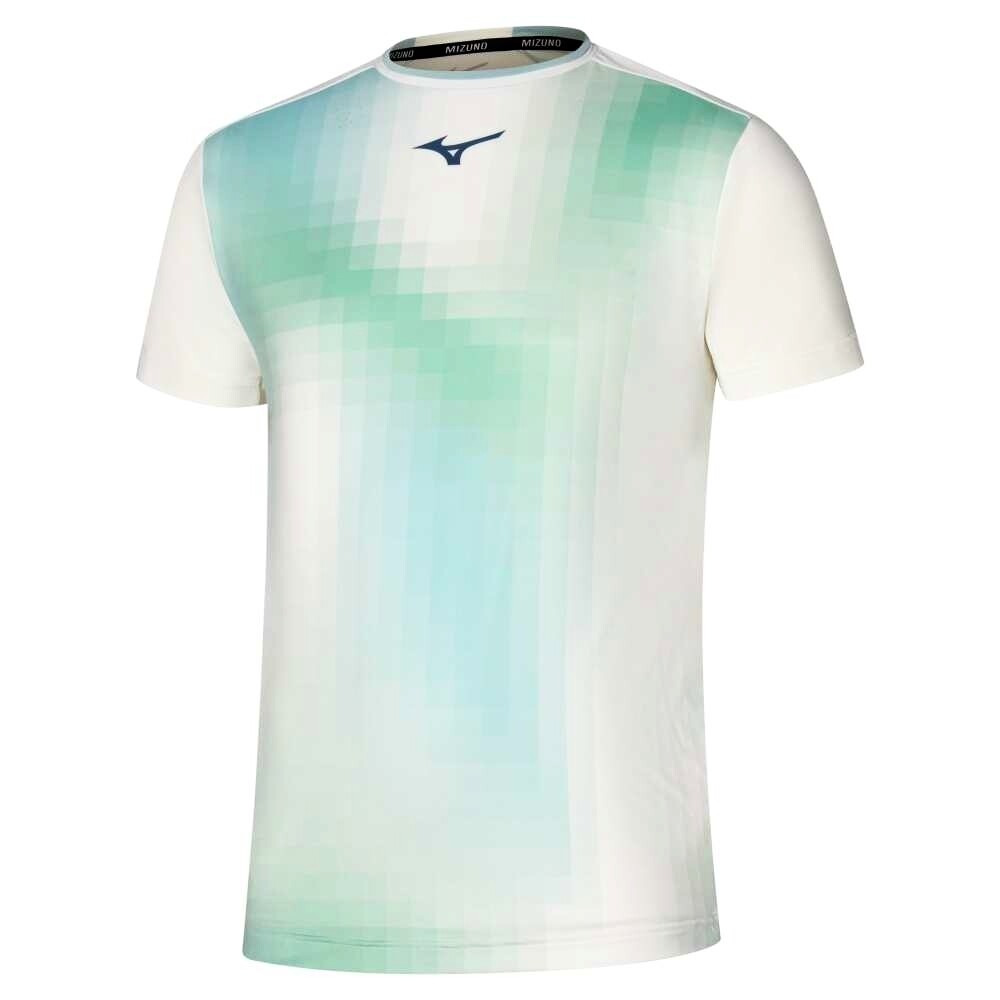 Product detail of Pánské tričko Mizuno  Frontier Shadow Graphic Tee M White  L
